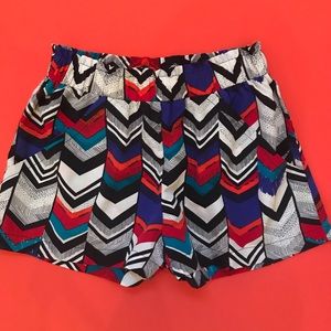 Tribal Printed Shorts